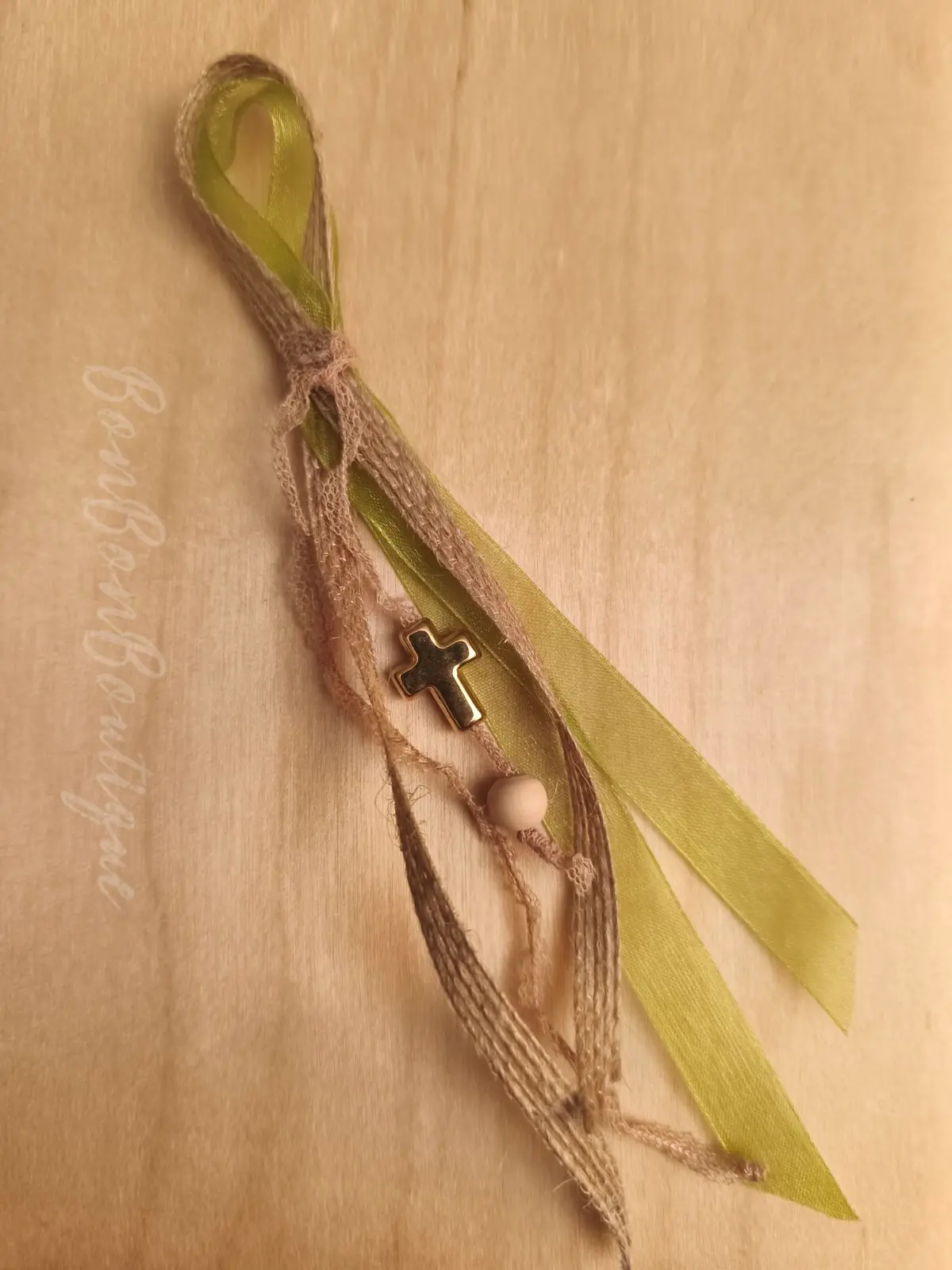 Nature Charm - μαρτυρικά, Ανοιχτό πράσινο, Λαχανί, Μπεζ