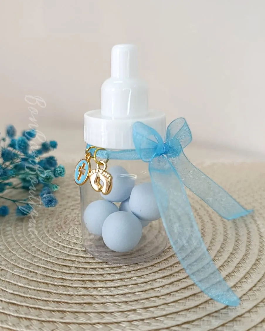 Welcome Baby (light blue) - μπομπονιέρες, Κέρασμα γέννας/μαιευτηρίου, Γαλάζιο/ Σιέλ (1)